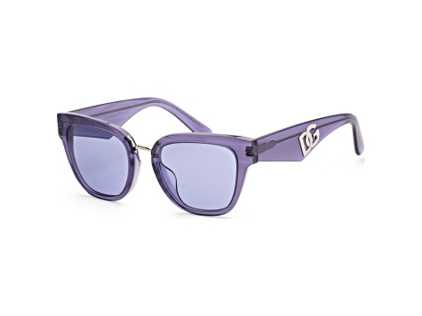 Dolce & Gabbana Women's Fashion 51mm Fleur Purple Sunglasses | DG4437F-34071A-51