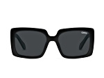 Quay Total Vibe Black Square Frame / Smoke Lenses Sunglasses