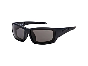 Wiley X Men's Fashion 66mm Matte Black Sunglasses | CCSHA08ALT