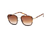 Tory Burch Women's Fashion 53mm Shiny Gold Dark Tort Sunglasses | TY6090-330413