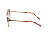 Tory Burch Women's Fashion 53mm Shiny Gold Dark Tort Sunglasses | TY6090-330413
