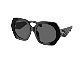 Tory Burch Women's 57mm Black Sunglasses