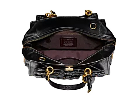COACH コーチ ドリーマー ウィズ バタフライ アップリケ スネークスキン COACH® Outlet | Dreamer With Butterfly Applique And