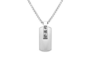Accelero Dog Tag Shiny Silver Meteorite