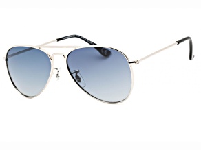 Prive Revaux Commando Mini Palladium Aviator Frame / Blue Gradient Lenses Sunglasses