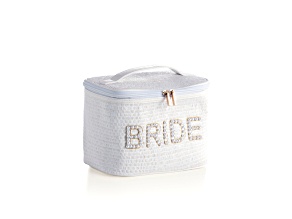 Shiraleah Bride Cosmetic Case, White