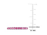 Pink Tourmaline 10K White Gold Ring 0.87ctw