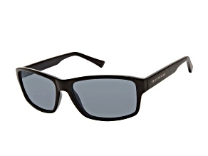 Prive Revaux The Typhoon Caviar Black Frame / Gray Lenses Rectangular Sunglasses