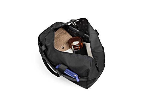 Bugatti Reborn 2-in-1 Duffle Bag in Black