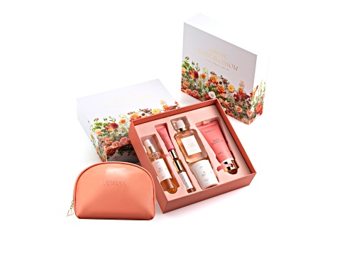 Lovery Rose Blossom Bath and Body Care Set, 7pc. including Travel