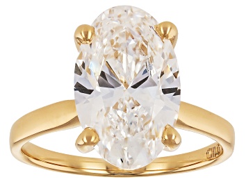 14k Yellow Gold Emerald Cut White IGI Certified Lab-Grown Diamond Solitaire Ring 2.00ct F/VS1