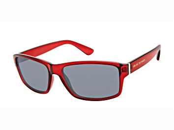 Picture of Prive Revaux Typhoon Merlot Rectangular Frame / Gray Polarized Lenses Sunglasses