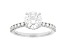 White Lab-Grown Diamond IGI Certified 14k White Gold Ring 2.50ctw