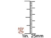 Morganite 14K Pink Gold Earrings 0.96ctw