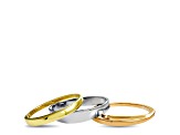 Calvin Klein Island Gold Tone Stainless Steel Bracelet