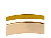 Calvin Klein Island Gold Tone Stainless Steel Bracelet