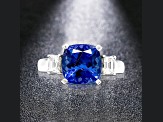 14K White Gold Tanzanite and Diamond Ring, 2.74ctw