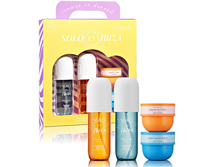 Lovery 4-Pc. Solo en Ibiza Body Care Gift Set