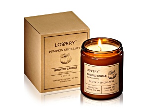 Lovery Pumpkin Spice Latte Candle Gift Set