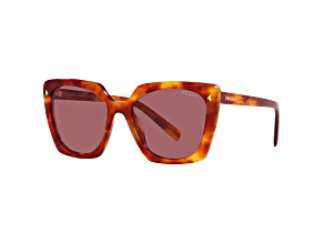 Prada Women's Fashion 55mm Light Tortoise Sunglasses|PR-23ZSF-4BW08S-55