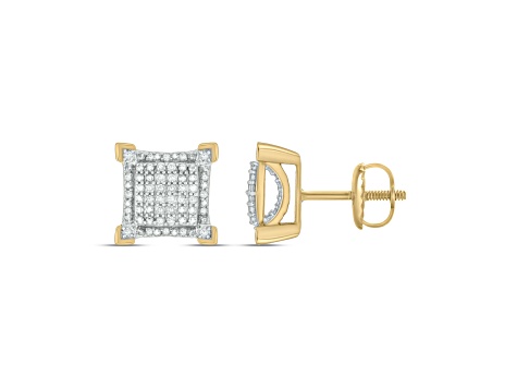 14K Yellow Gold Lab Grown Diamond SI1/SI2, G H I, Men's Ring