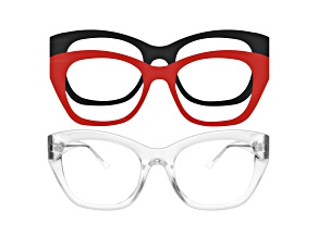 All-American Weslyn Reader and Eyewear Applique Set +2.50 Strength