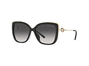 Michael Kors Women's 56mm Black Sunglasses