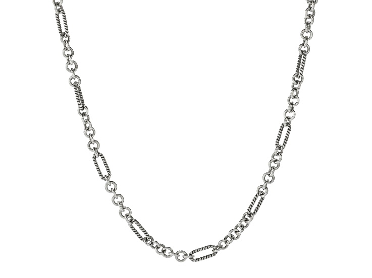 Silver Treasures by Samuel B. Sterling Silver 20 Inch Textured