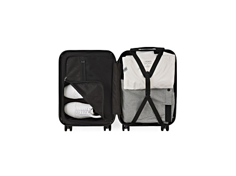 Bugatti The Classic 2 Piece Expandable Lugagge Set in Sage Green