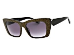 Guess Shiny Black Frame / Gradient Smoke Lenses Sunglasses