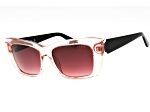 Guess Shiny Pink Frame / Gradient Bordeaux Lenses Sunglasses