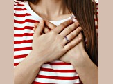 Blue Sapphire and Diamond 14K White Gold Ring 1.95ctw