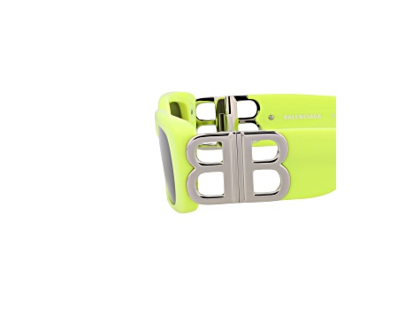 Balenciaga Square Full-Frame Yellow Acetate Sunglasses  display picture 2