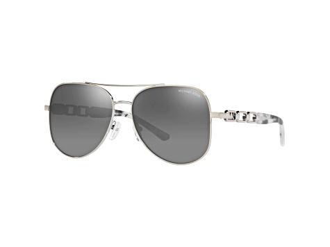 Michael kors sunglasses womens hot sale silver