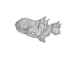 Two Terrier Dogs Pin