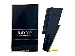 Bad Boy By Carolina Herrera For Men Eau De Toilette Spray 3.38 oz (100 ml)