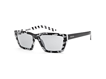 Prada 50 mm Black;Yellow Marble Sunglasses