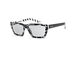 Prada Women's Fashion 57mm Camuflage Black Sunglasses | PR04VS-4433C2-57