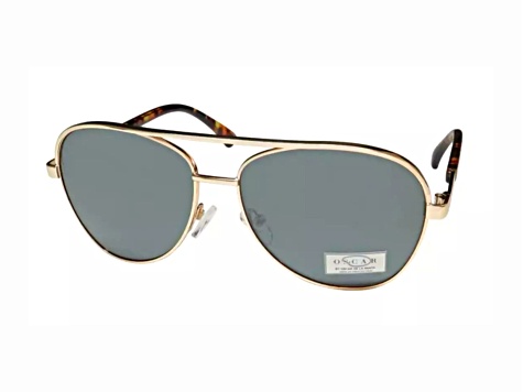 By Oscar se la Renta Aviators Oscar by Oscar de la Renta 3041 Brown Mirrored Aviator  main image 4
