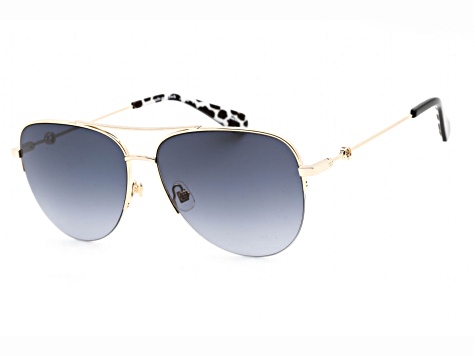 Kate Spade MAISIE Gold Aviator Frame / Gray Lenses  display picture 1