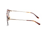 Calvin Klein Unisex Platinum Label 56mm Havana Gold Sunglasses | CK18717SK-240