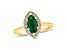 1.37ctw Ruby and Diamond Ring in 14k Yellow Gold