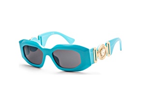 Versace Men's Fashion  54mm Azure Sunglasses | VE4425U-543987-54