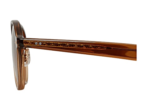 Garrett Leight Lady Eckhart Golden Fade Round Frame  display picture 1