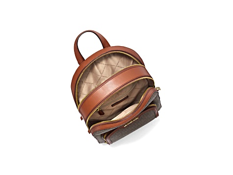 Michael Kors Jaycee Large Backpack in Brown Logo - 1OZR8B | JTV