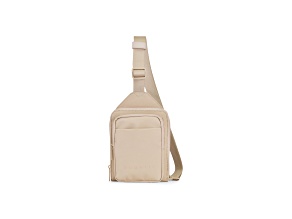 Bugatti Downtown Essentials Sling Bag in Beige