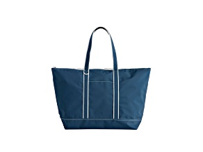Port Water Resistant Tote,Navy