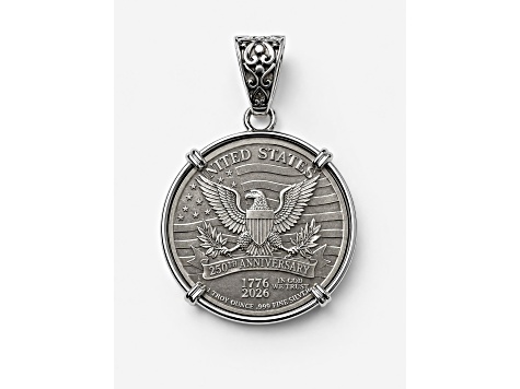 Silver Treasures By Samuel B. .999 Sterling Silver/18k Gold 250th