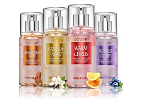 Lovery 4-Pc. Assorted  Body Mist Fragrance Gift Set