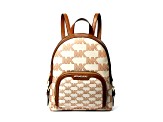 Michael Kors Jaycee Medium Jacquard Backpack in Luggage Logo